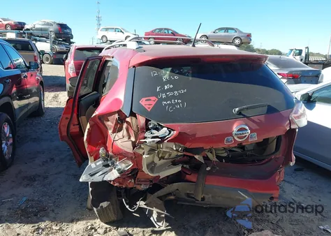 2015 Nissan Rogue Sv z USA, uszkodzony, nr VIN KNMAT2MTXFP508424